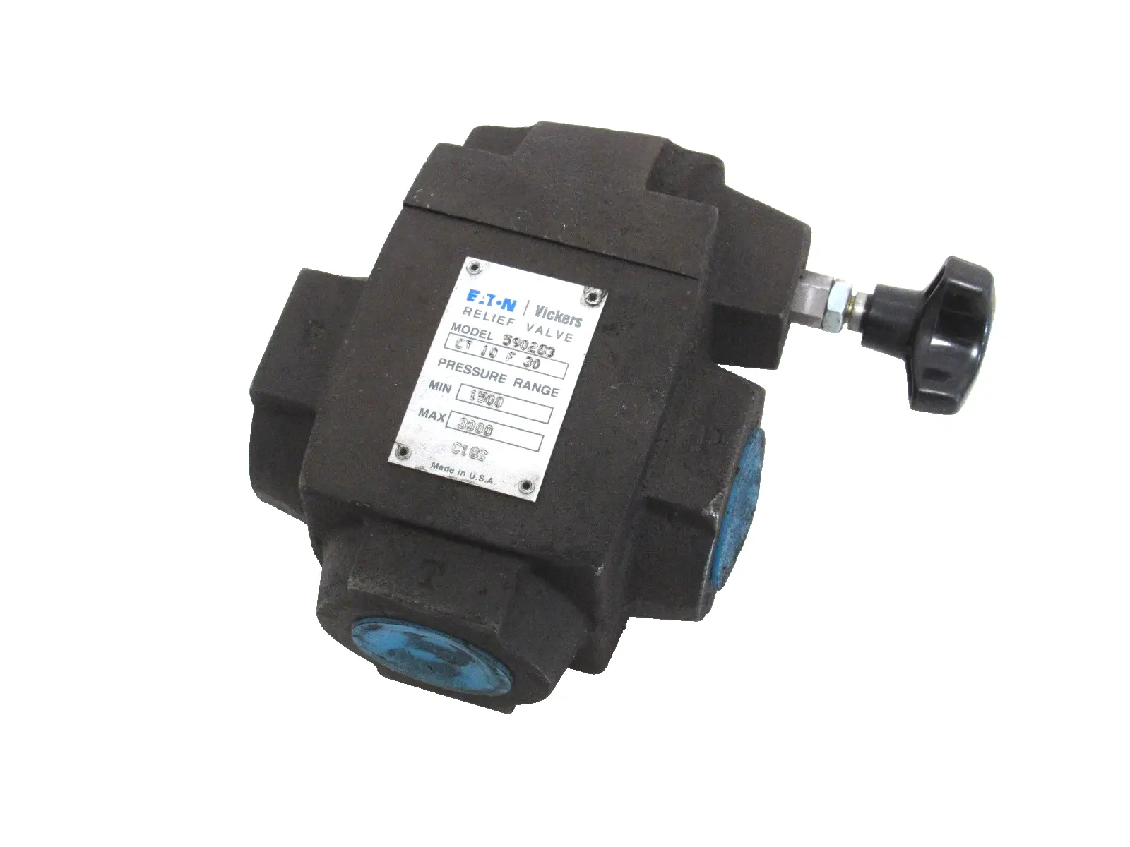 NEW EATON VICKERS 590283 RELIEF VALVE CT 10 F 30