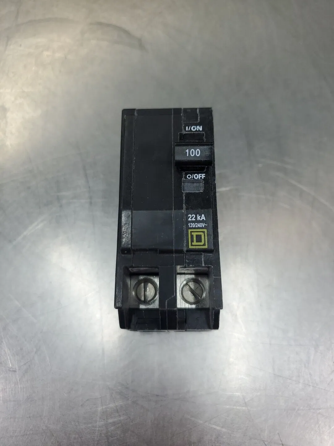 Square D QOB2100VH Plug-In Circuit Breaker, 100A, 120/240V. 3E-30
