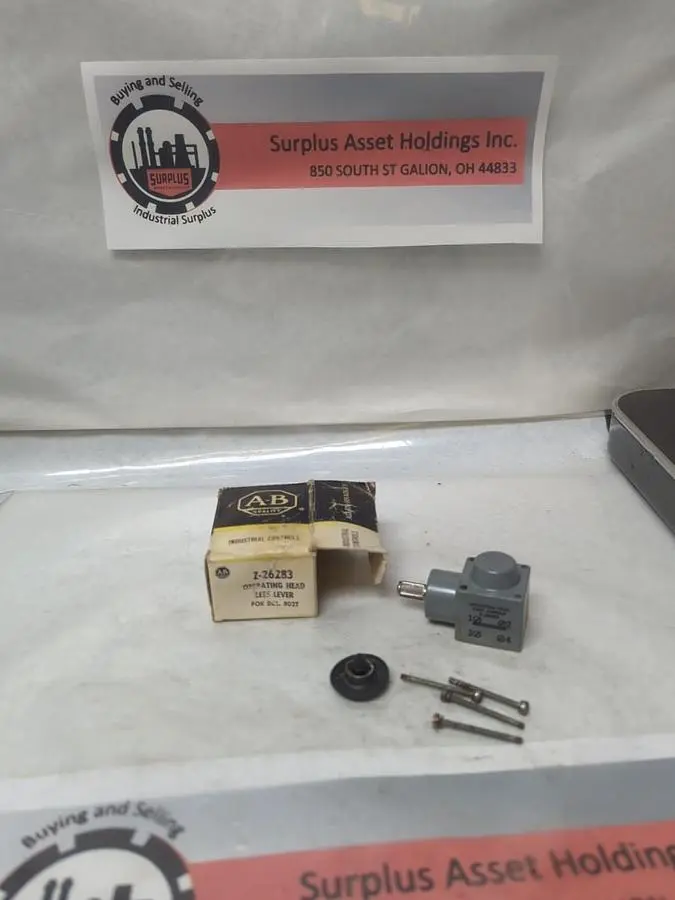 New | in-Stock ALLEN-BRADLEY Z-26283 Miscellaneous Equipment (Electrical & Power) Ohio US | Surplus Asset Holdings #1237057