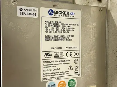 USED BICKER.DE ELEKTRONIK B001120114, BEA-630-B6
