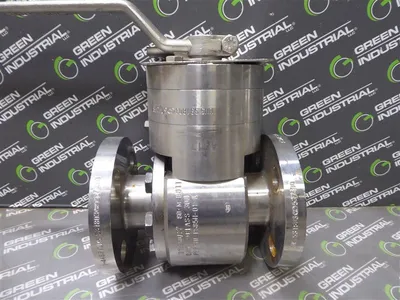 1" Perrin PS85H-01-L Series 80-M Two Way Ball Valve Class 300 Used