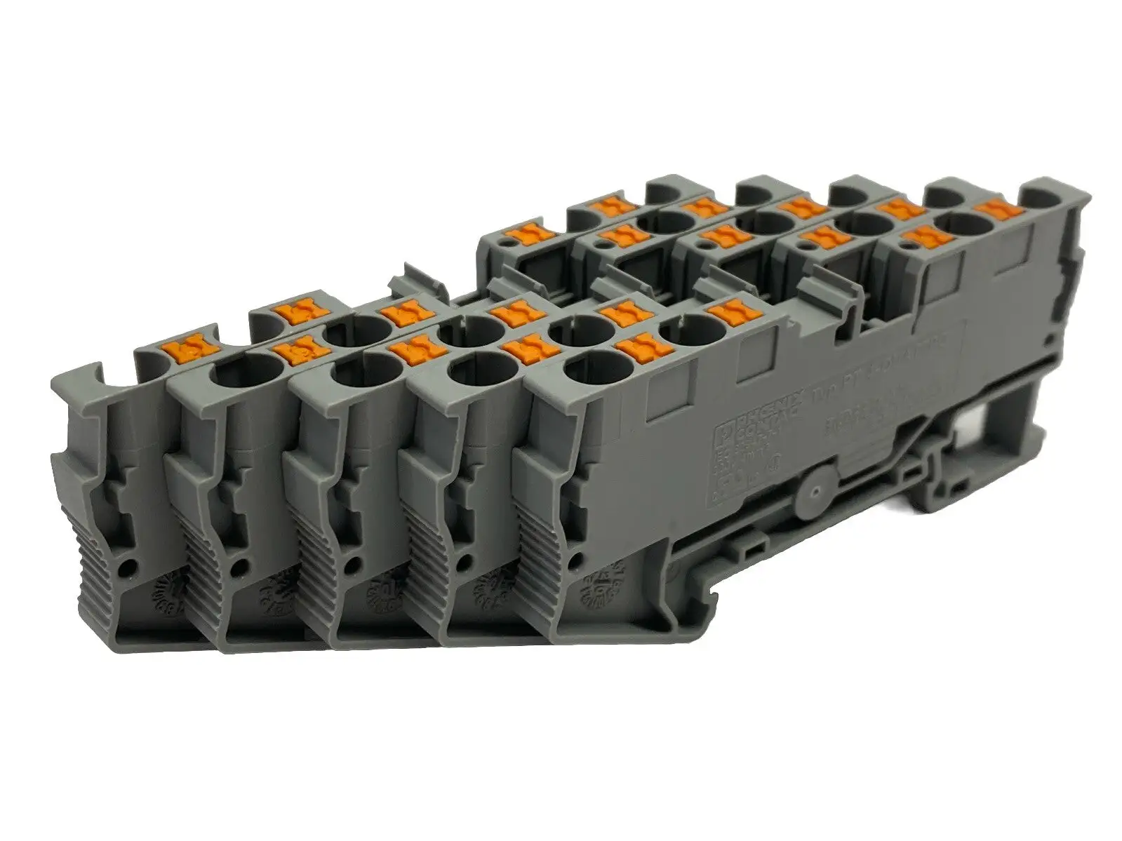 PT 4-QUATTRO,3211797 | Phoenix Contact PT 4-QUATTRO Feed-Through Terminal Block 3211797 LOT OF 5 - Used