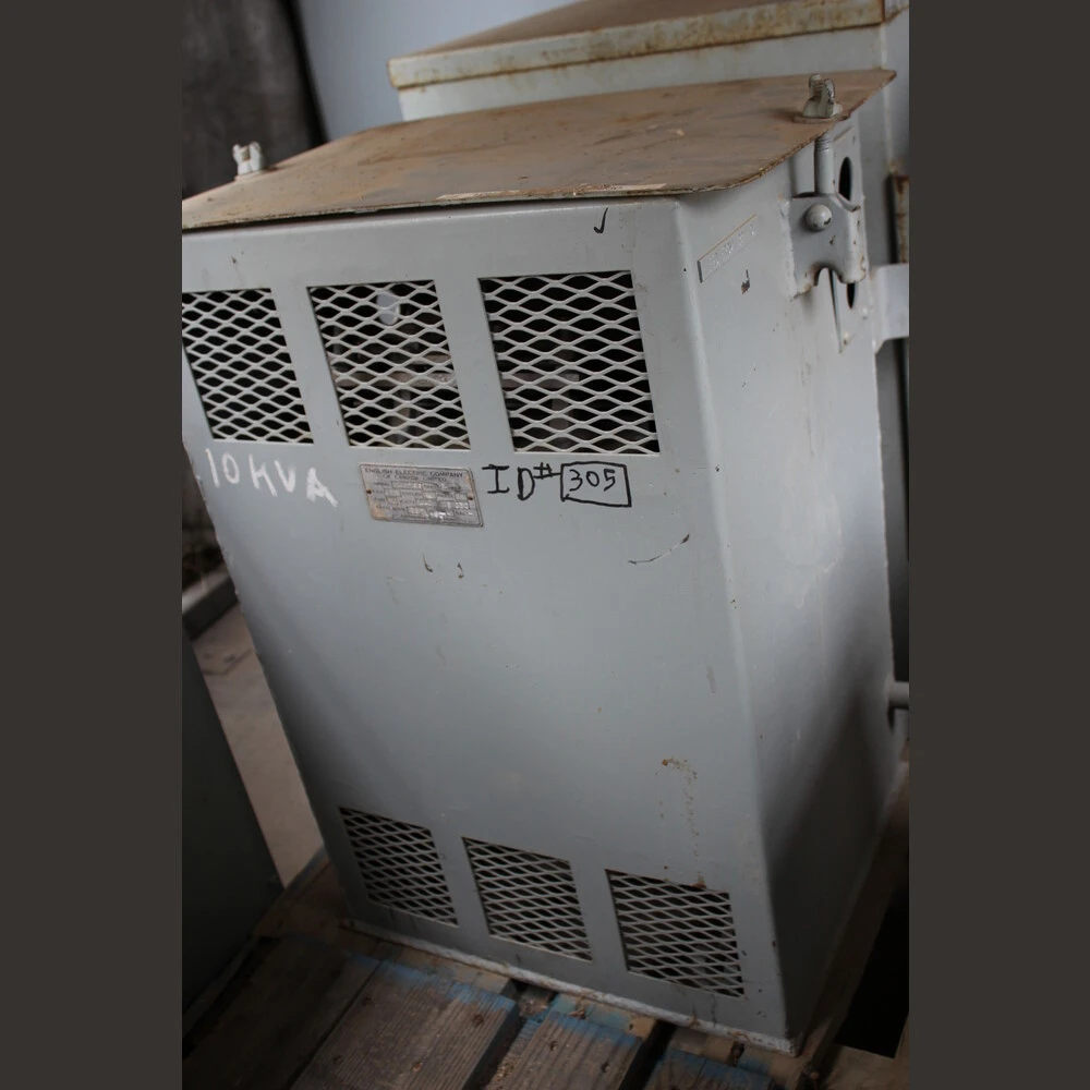 10 KVA 440 - 115/230 Single Phase Indoor Dry English Electric Transformer
