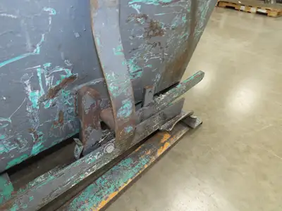 Wright Self Dumping Hopper 1 Yd Capacity 4000lb 7 Gauge Steel