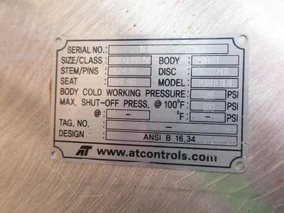 USED A-T CONTROLS POWER SEAL