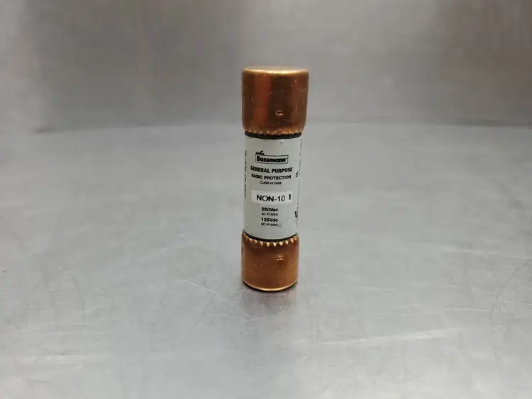 Used Bussmann NON-10 One Time Fuse, 10A Fuses South Carolina US | Palmetto Automation #1542737