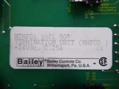 Bailey Controls NTMF01 infi 90 Termination Unit 6635336E1 Used