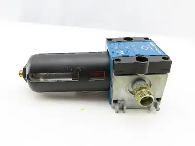 Rexroth Mecman 5351220810 FIL C15i Pneumatic Air Filter 12 Bar max. 1/4"-18