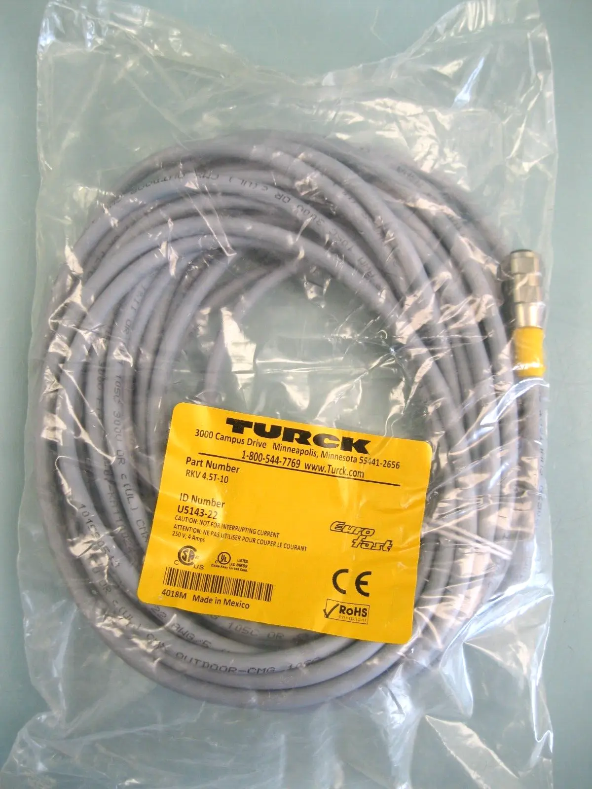 NEW Turck U5143-22
