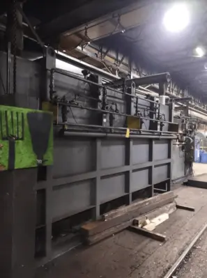 Item# B487 1700F Carbottom Furnace 8′ X 17′ X 4′