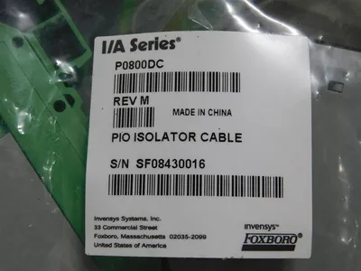 USED FOXBORO P0800DC