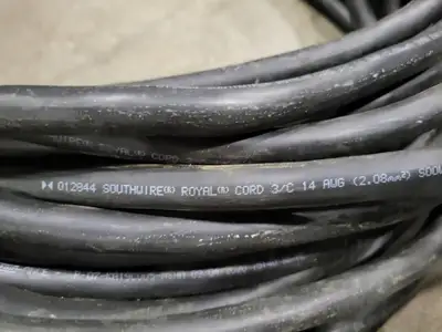 80 ft SOOW Power Extension Cord 14/3 AWG 15A 125V