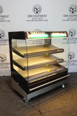 FRI-JADO 48” ELECTRIC HEATED SELF-SERVE MERCHANDISER MULTI-DECK DISPLAY MODEL MD-48-3