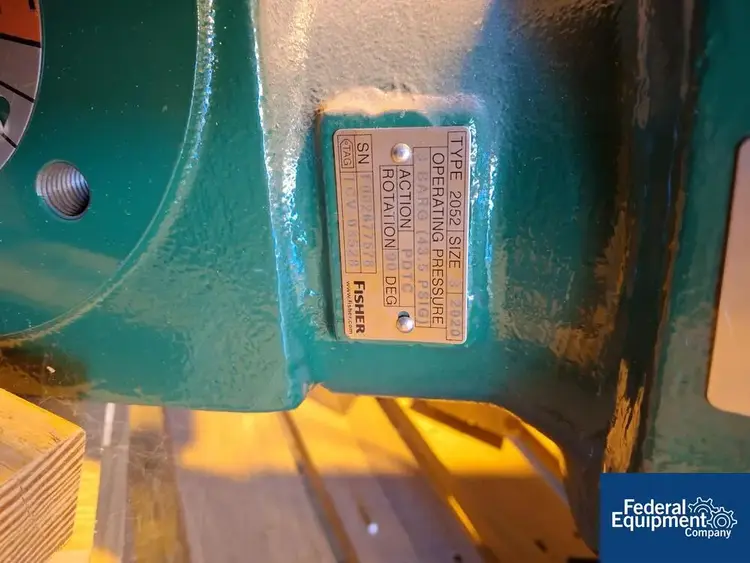 Used Fisher Controls International Fisher 8590 Butterfly Valve Valves/Fittings Louisiana US | Federal Equipment Company #129788