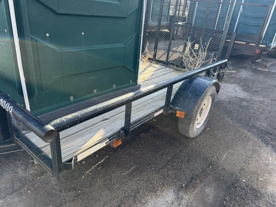 Used 2016 CARRYON TRAILERS 6X8GW2KPT UTILITY TRAILER Flatbed Trailers Texas US | Miedema Asset Management Group #1317076