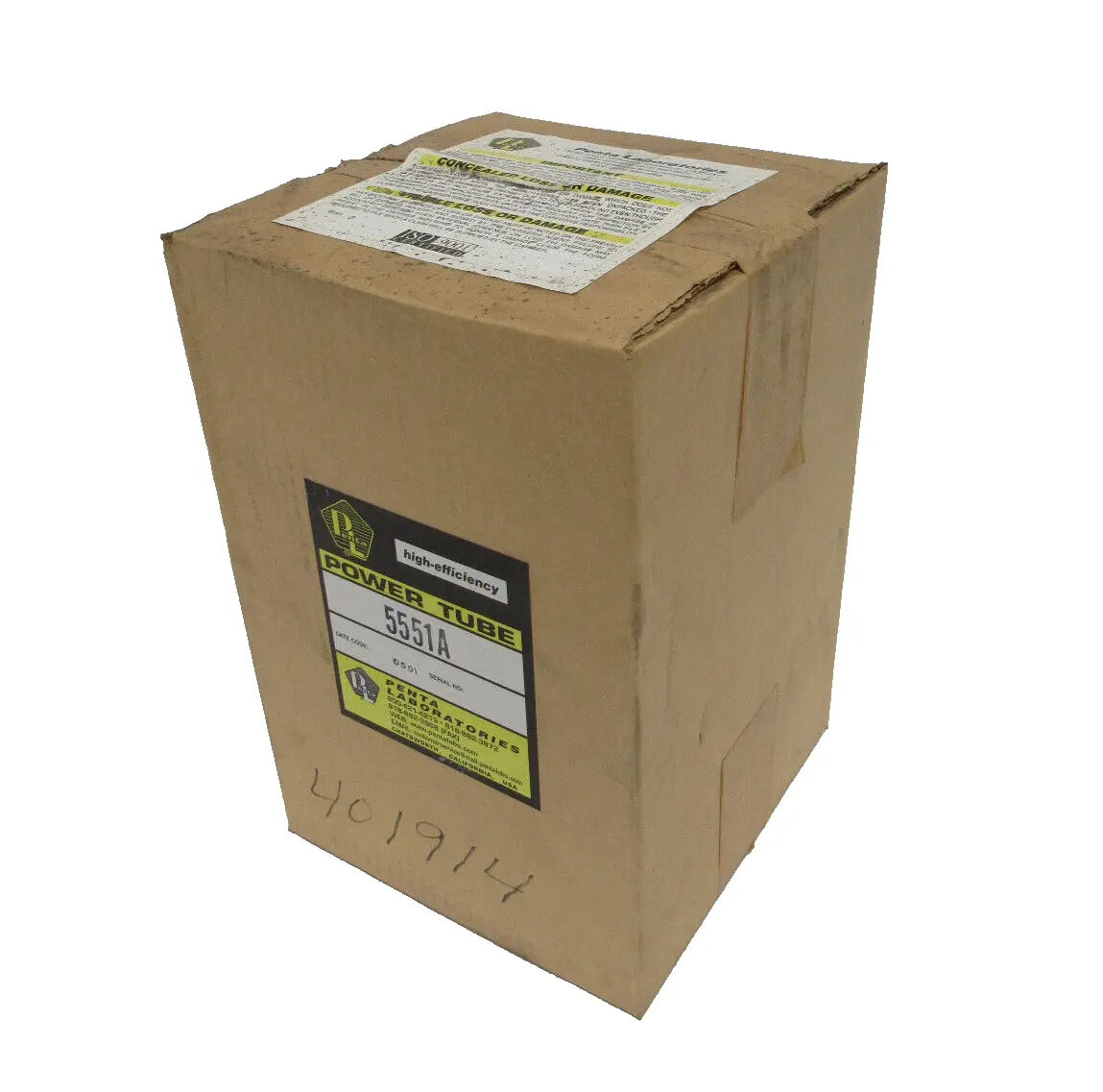 NEW PENTA LABORATORIES 5551A POWER TUBE