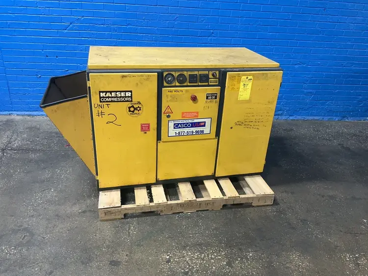 Used 1994 KAESER AS30 Rotary Screw & Sliding Vane Air Compressors Ohio US | HGR 24 #1453548
