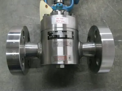 NEW 3/8" 2500# DFT HI-100 Severe Service Control Valve Fisher 657 Actuator Z25
