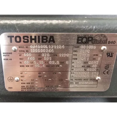 NEW TOSHIBA 6J4500L171124