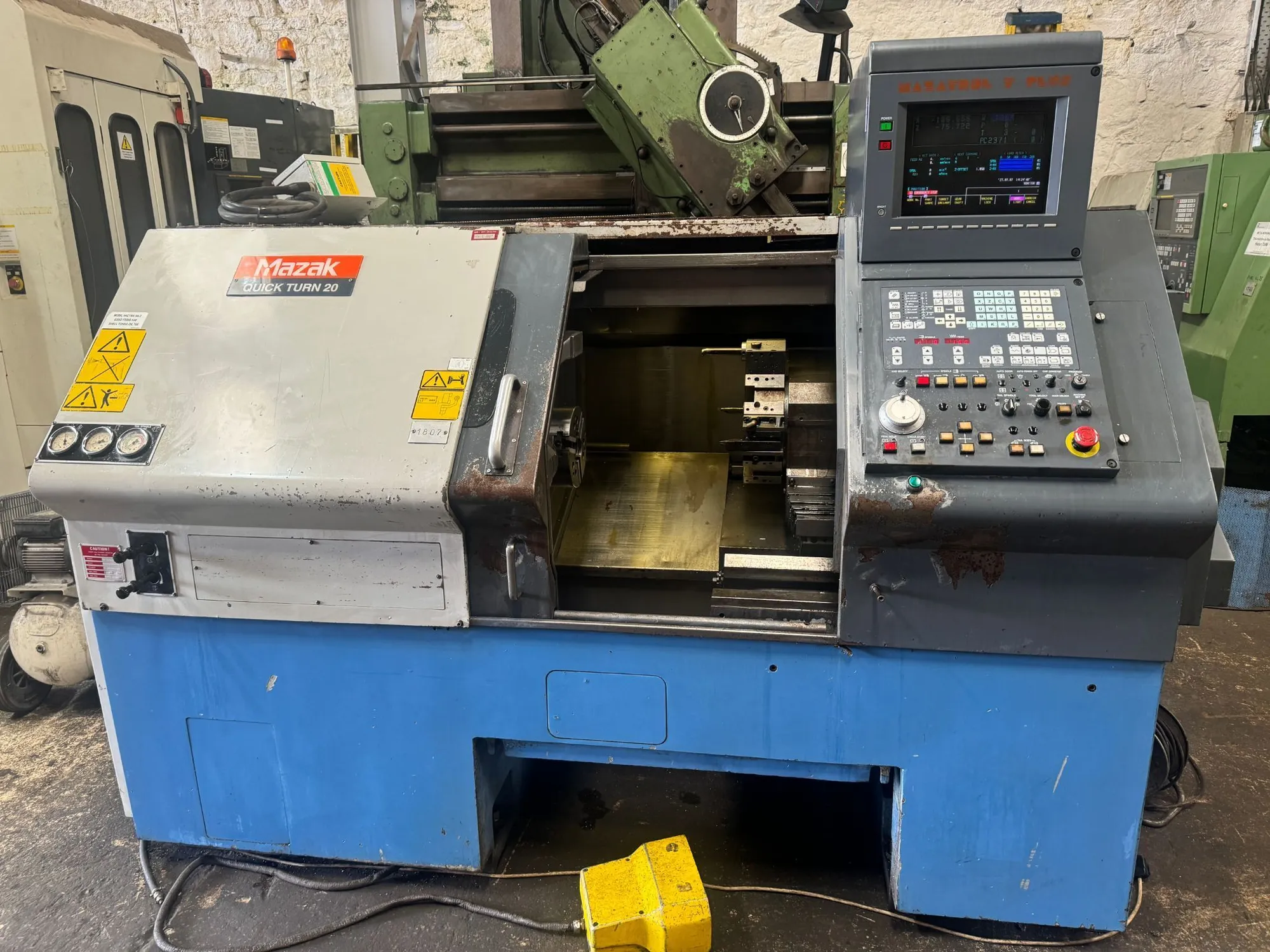 USED MAZAK QT20 CNC Lathes in GB - #58882 - Equipt