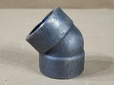 1-1/4" Socket Weld 45 Degree Elbow Fitting (Bag of 5)