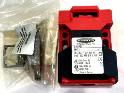 NEW BANNER ENGINEERING SI-QS75MRVC CONTACTOR 46702 SIQS75C SIQS75MRVC