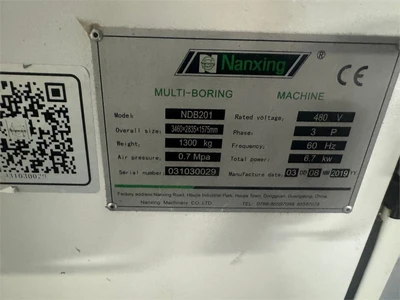 USED 2019 NANXING NDB201