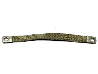 Braided Grounding Strap 8" Length - Used