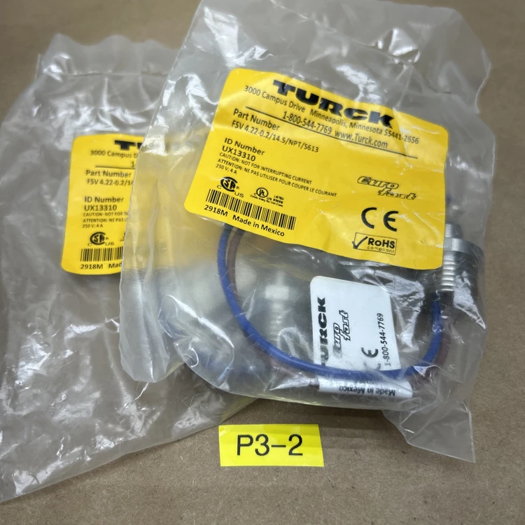 New | in-Stock Turck FSV 4.22-0.2/14.5/NPT/S613 Miscellaneous Equipment (Electrical & Power) Indiana US | J&J Industrial Supply #523102