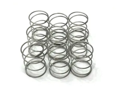 USED LEE SPRING COMPRESSION SPRING 1" X .72" OD X .203" H LOT OF 9