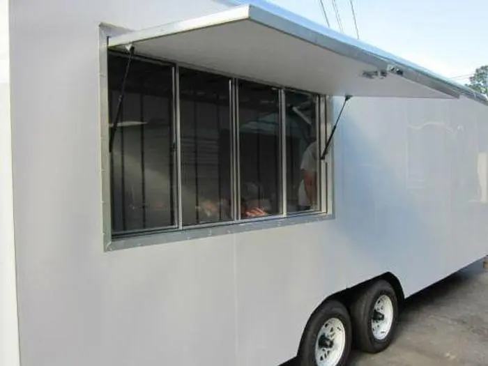 New Concession Trailer Serving Window, 40 " X 74" - FREE SHIPPING