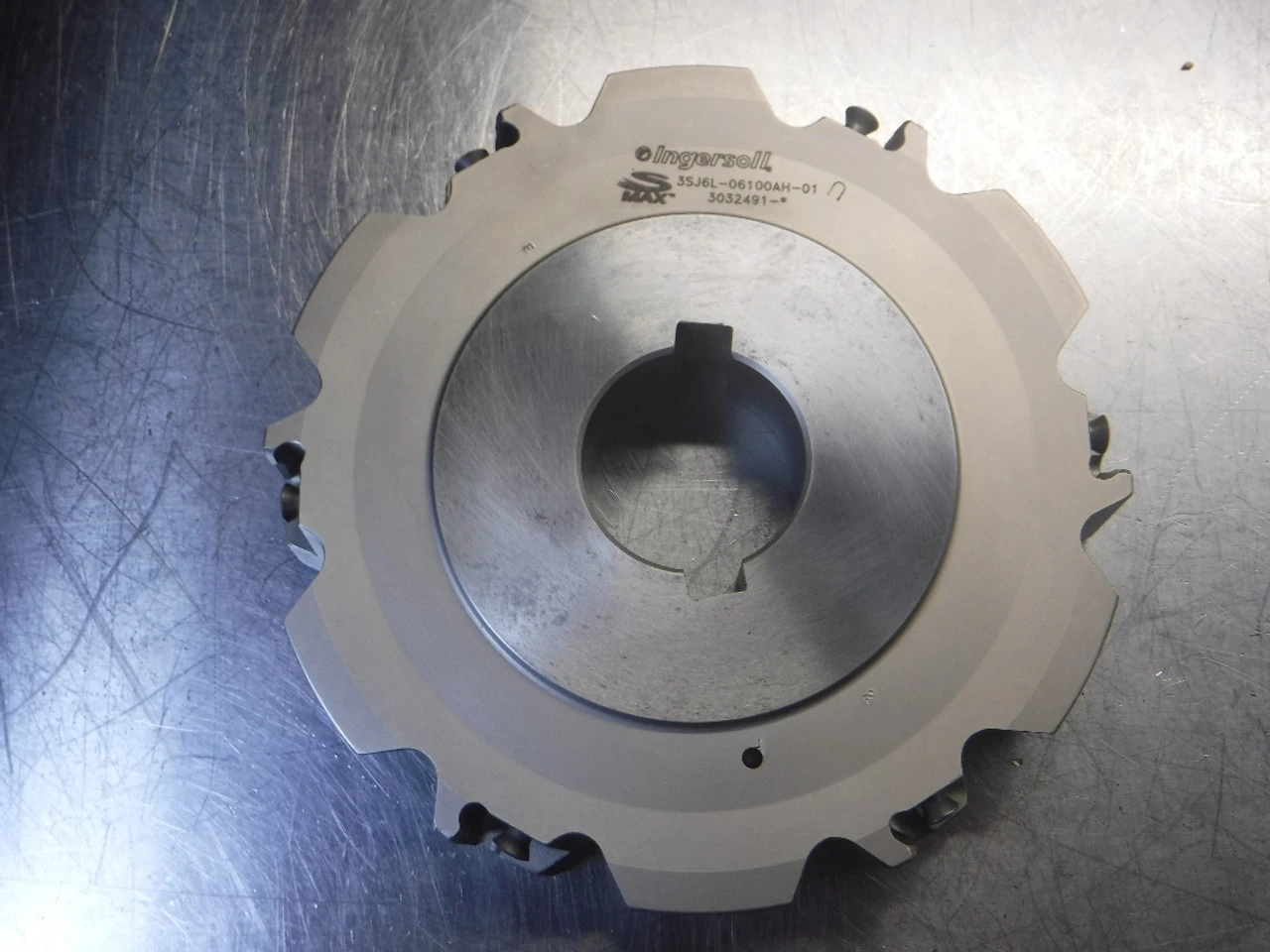 Ingersoll 6" Slot Milling Cutter 1.5" Arbor 3SJ6L-06100AH-01 (LOC1129B)