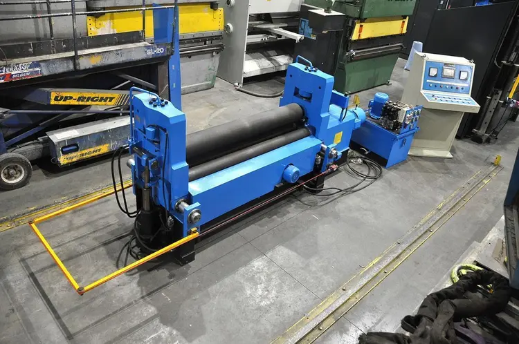 Used ZM 1500 X 11 MM CNC Angle Bending Rolls | Apt International N.V #365009
