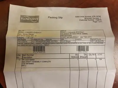 Used FLOWSERVE 2423102940 Parts (Hydraulics and Pneumatics) British Columbia CA | Lenmark #257289