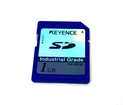 Used KEYENCE INDUSTRIAL GRADE SD CARD 1G MEMORY Memory | Maverick Industrial Sales #1105969