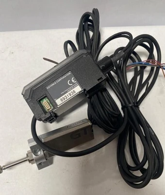 GT-H10L KEYENCE GTH10L DIGITAL CONTACT SENSOR WITH PUSHBUTTON CALIBRATION GT-71A