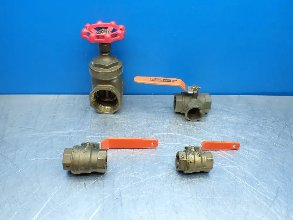 4pcs Brass Valve Lot