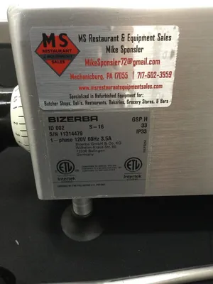 Bizerba GSPH 2016 Deli Slicer Tested And Working