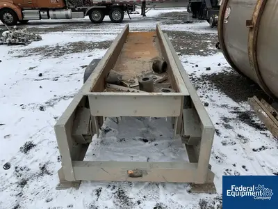 USED Eriez 30" Eriez Vibrating Conveyor, Model HVF30, C/S