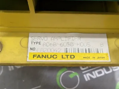 FANUC A06B-6058-H005 Servo Amplifier A20B-1003-0081 A20B-1003-0090 Rev. B Used