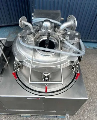 Rousselet Robatel RC-50 VxR ATEX perforate basket centrifuge, 316L SS.