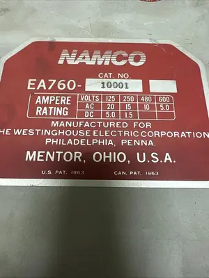 Used NAMCO EA760-10001 Miscellaneous Equipment (Electrical & Power) | Surplus Asset Holdings #1192783