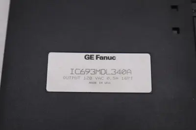 GE FANUC IC693MDL340A OUTPUT MODULE STOCK 5346A