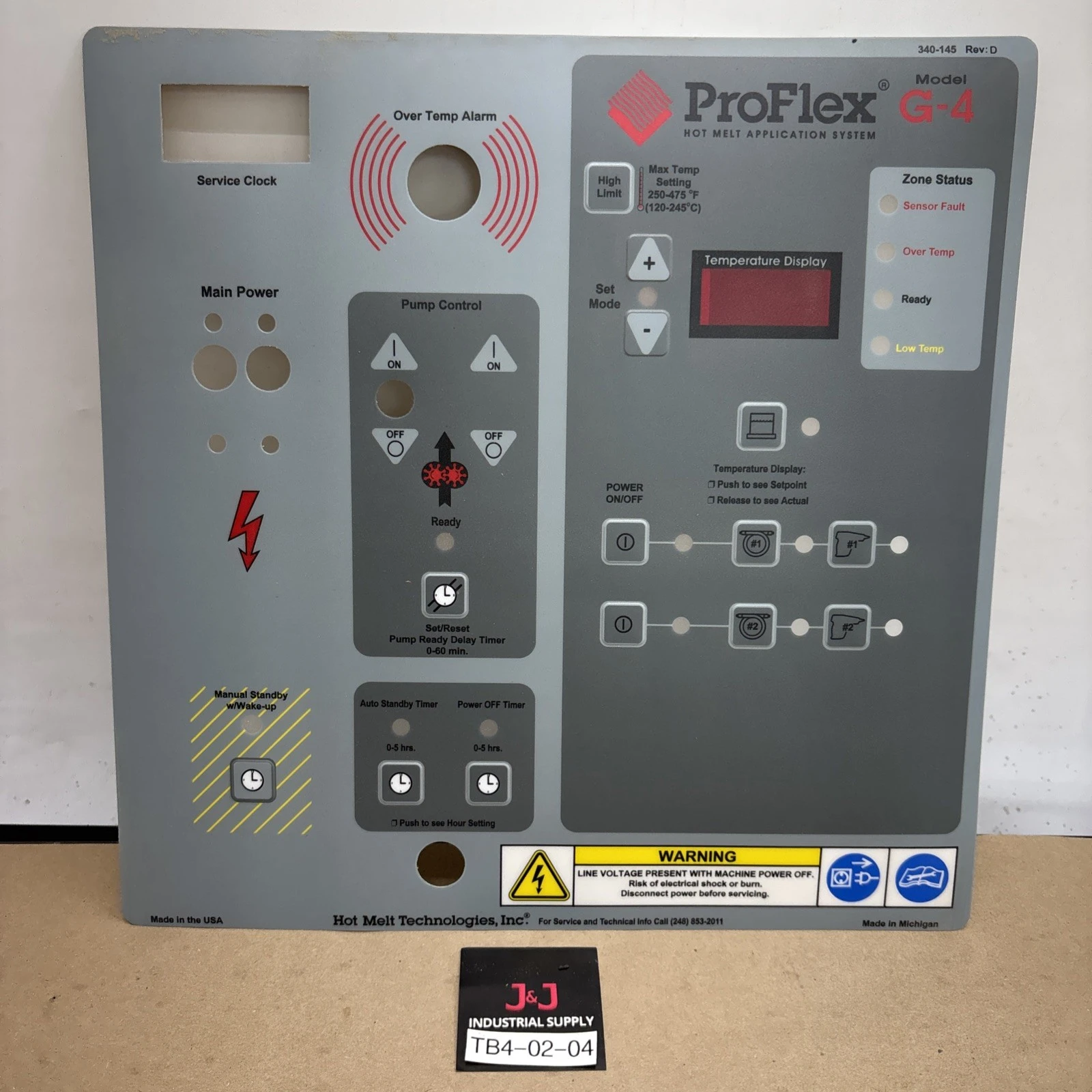 New | in-Stock Proflex G-4 Glue Machines Indiana US | J&J Industrial Supply #1277335