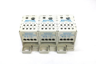 Ferraz Shawmut FSPDB3A Distribution Block 600V 310A (Lot of 3)