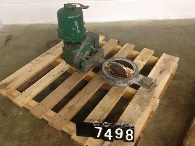 Fisher type 8500 Butterfly Valve size 8"