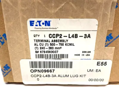 NEW EATON BUSSMANN SERIES CCP/CCD TERMINAL LUG KIT