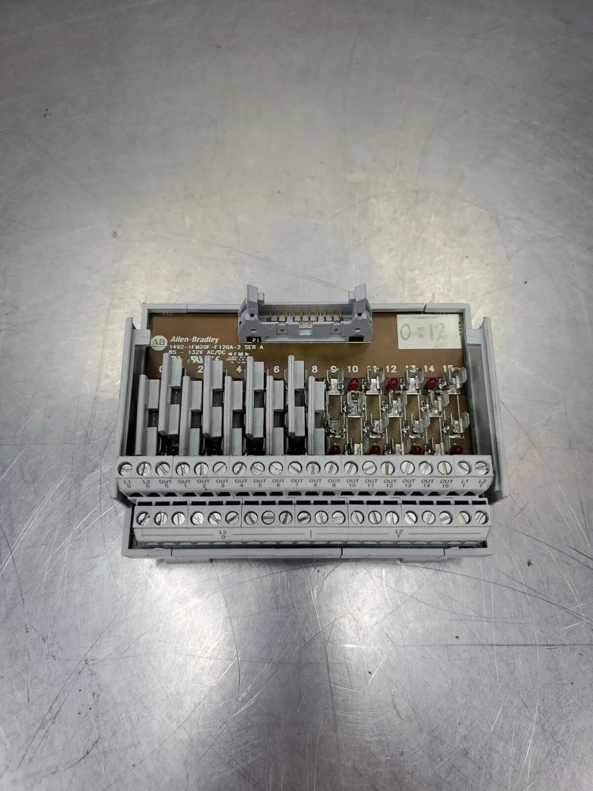 ALLEN-BRADLEY 1492-IFM20F-F120A-2 SER A DIGITAL INTERFACE MODULE. 3E-36