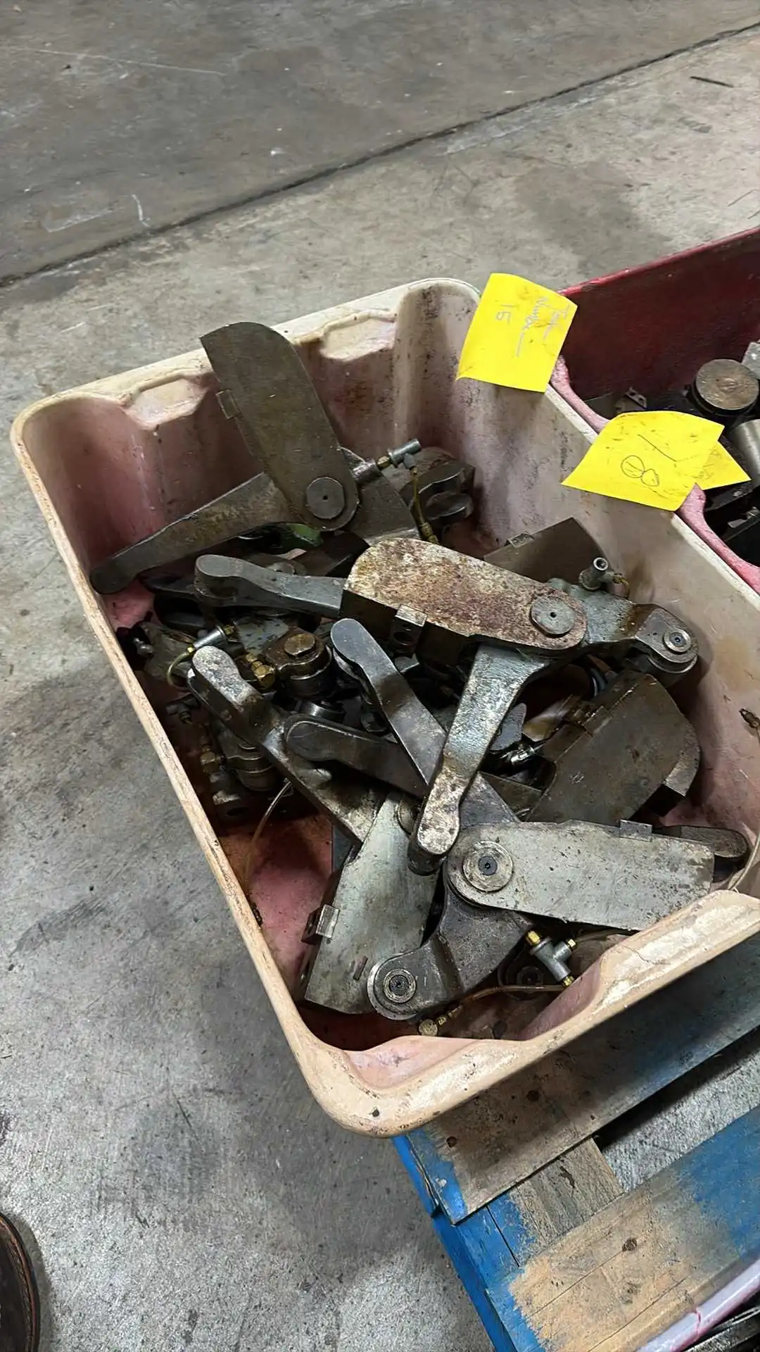 USED U.S. BAIRD 4 Size Stripper Arm Brackets