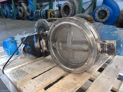 Neles Jamesbury 10"Butterfly Valve with Pneumatic Actuator